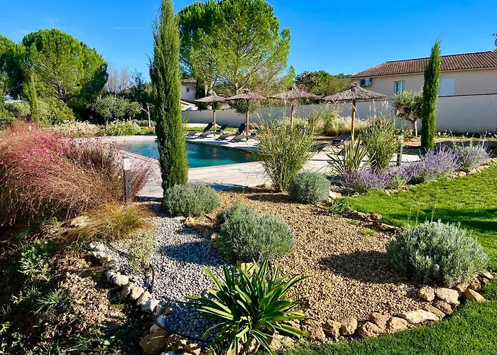Διαμέρισμα Le Clos De L'oliveraie - De Charme Avec Piscine Proche D'uzes